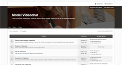 Desktop Screenshot of modelvideochat.ro
